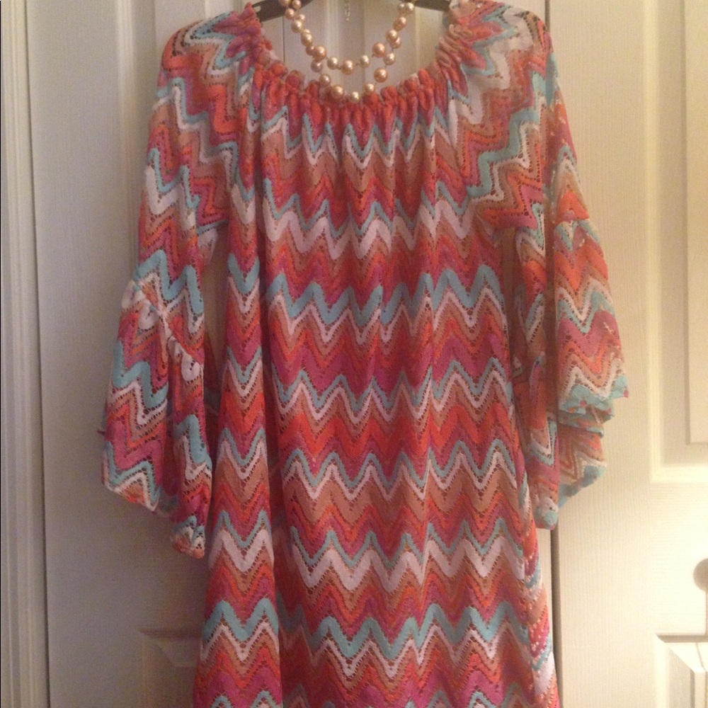 Karlie Chevron Dress